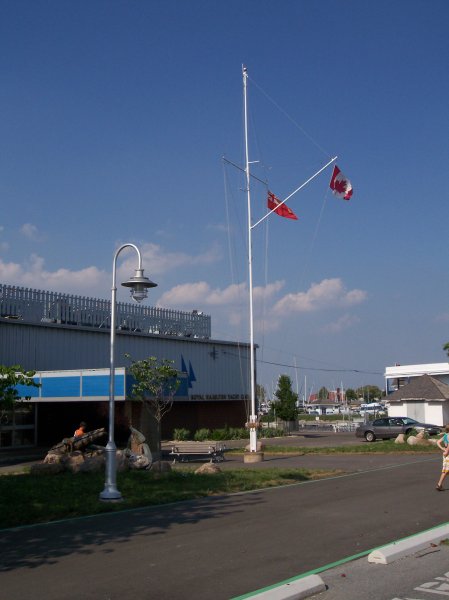 boat club, photo by Joseph Raymond, in Hamilton Ontario, Canada, host site ChristianMuse.com